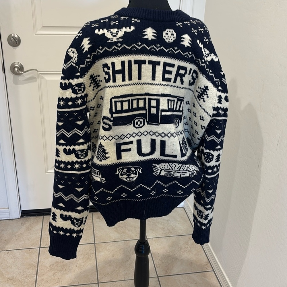 XL christmas sweater. Christmas Vacation Shitters full